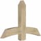 Ekena Millwork Bellingham Rough Sawn Timber Gable Bracket, Douglas Fir, 48"W x 32"H x 4"D x 6"F, 16/12 Pitch GBW048X32X0406BEL00RDF - alternate 4